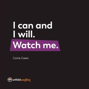 I Can And - Desk Quote Artwork