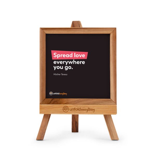 Spread Love Everywhere - Desk Quote Artwork