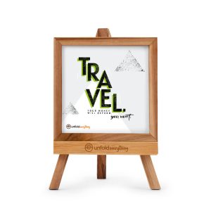 Travel Your Money - Desk Quote Artwork