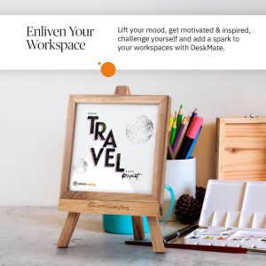 Work Travel Save - Desk Quote Artwork
