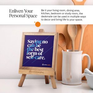 Saying No Can - Desk Quote Artwork