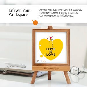 Love Is Love - Desk Quote Artwork