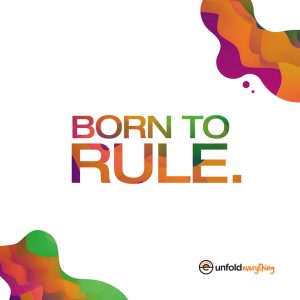Born To Rule - Desk Quote Artwork