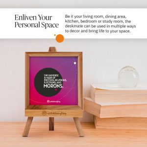 Universe Is Supporting - Desk Quote Artwork