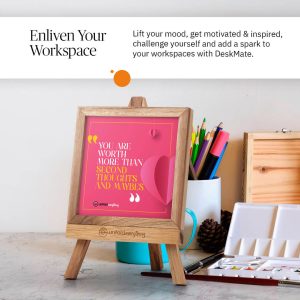 You Are Worth - Desk Quote Artwork