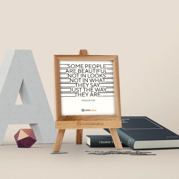 Some People Are - Desk Quote Artwork