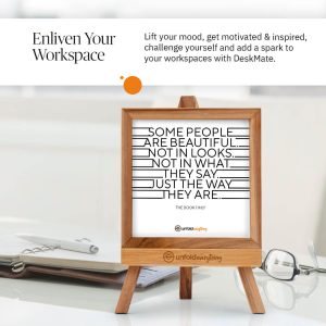 Some People Are - Desk Quote Artwork