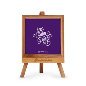 Keep Calm Party - Desk Quote Artwork