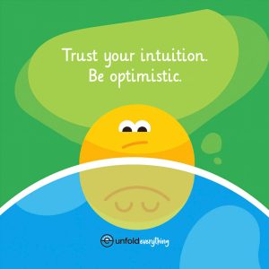 Trust Your Intuition - Desk Quote Artwork