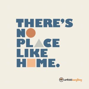 There's No Place - Desk Quote Artwork