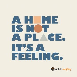 A Home Is - Desk Quote Artwork