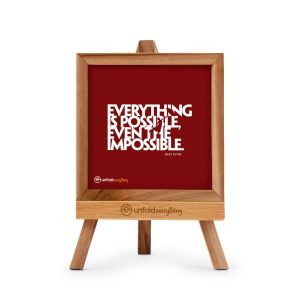 Everything Is Possible - Desk Quote Artwork
