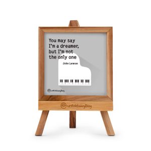 You May Say - Desk Quote Artwork