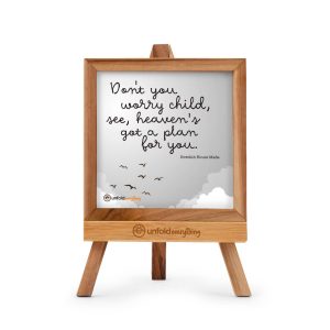 Don't You Worry - Desk Quote Artwork