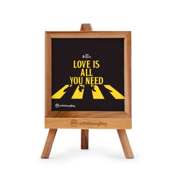 The Beatles Love - Desk Quote Artwork
