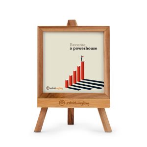 Become A Powerhouse - Desk Quote Artwork