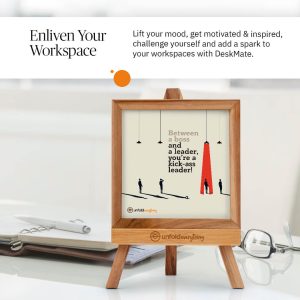 Between A Boss - Desk Quote Artwork