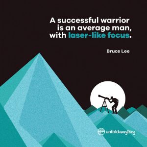 A Successful Warrior - Desk Quote Artwork