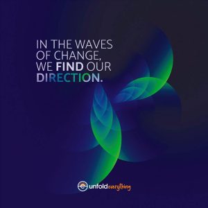 In The Waves - Desk Quote Artwork