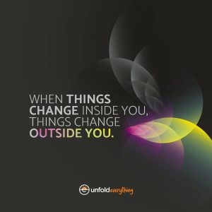 When Things Change - Desk Quote Artwork