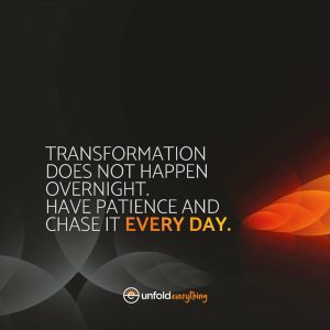 Transformation Does Not - Desk Quote Artwork