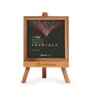 To Find Yourself - Desk Quote Artwork