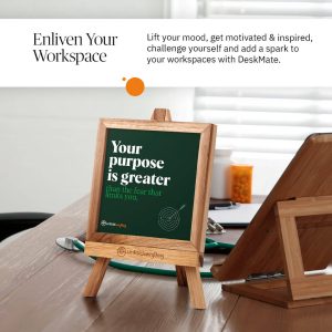 Purpose Is Greater - Desk Quote Artwork