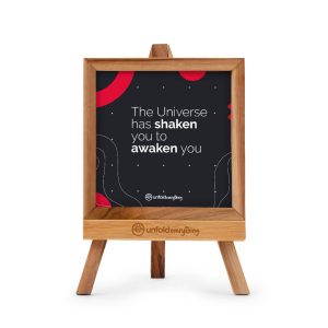The Universe Has - Desk Quote Artwork
