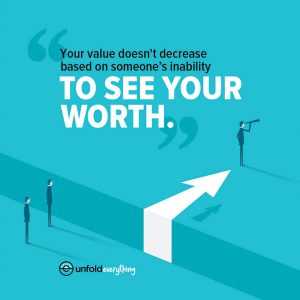 Your Value Doesn't - Desk Quote Artwork