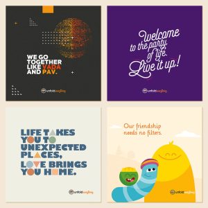 Together Is My - Collection of 12 Desk Quote Artworks