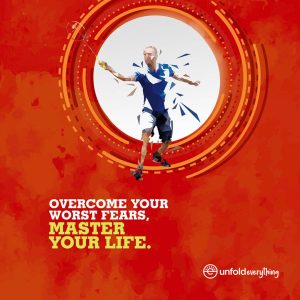 Overcome Your Worst – Framed Wall Poster