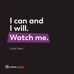 I Can And - Framed Wall Poster