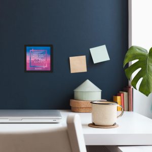 Take Time To - Framed Wall Poster
