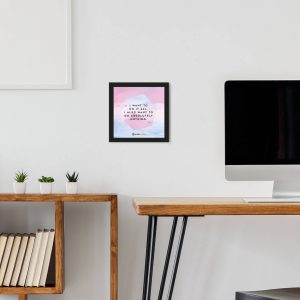 I Want To – Framed Wall Poster