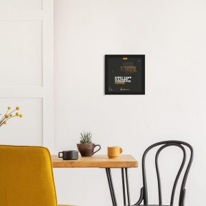 Every Yawn Is - Framed Wall Poster