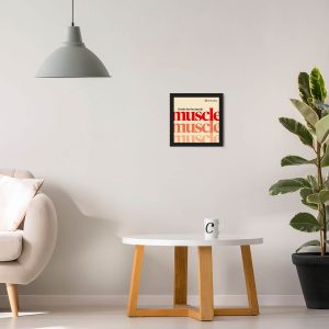 Hustle For The - Framed Wall Poster