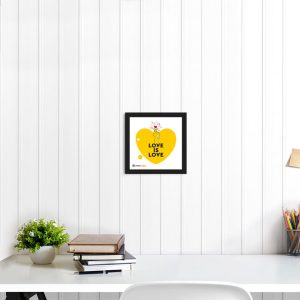 Love Is Love - Framed Wall Poster