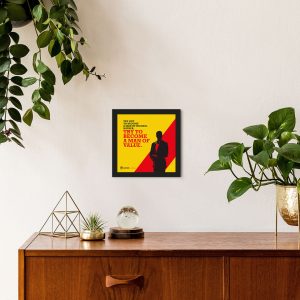Try Not To - Framed Wall Poster