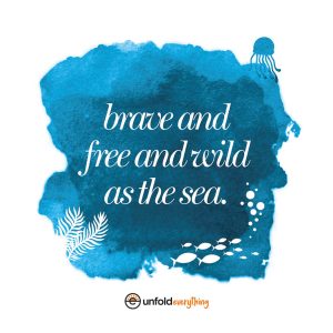 Brave And Free - Framed Wall Poster