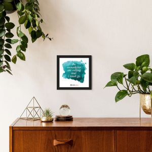 The Mountains Are - Framed Wall Poster