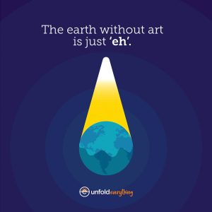 The Earth Without - Framed Wall Poster