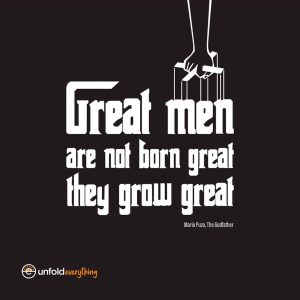 Great Man Are - Framed Wall Poster
