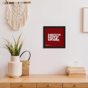 Everything Is Possible - Framed Wall Poster
