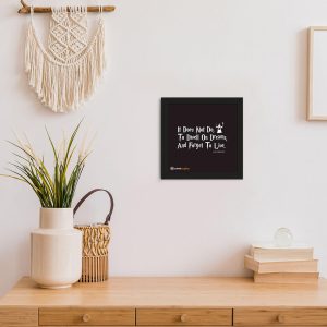 It Does Not - Framed Wall Poster