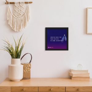 Here's To The - Framed Wall Poster