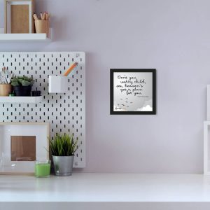 Don't You Worry - Framed Wall Poster