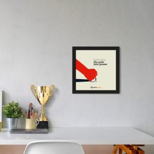 Let's Turn The - Framed Wall Poster