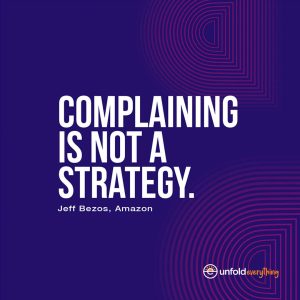 Complaining Is Not - Framed Wall Poster