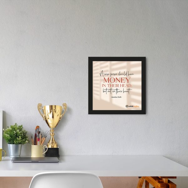 A Wise Person - Framed Wall Poster