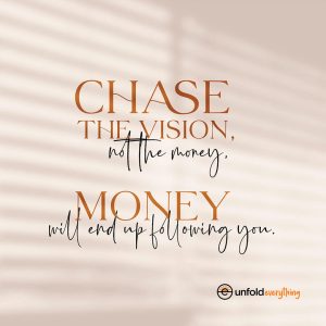 Chase The Vision - Framed Wall Poster